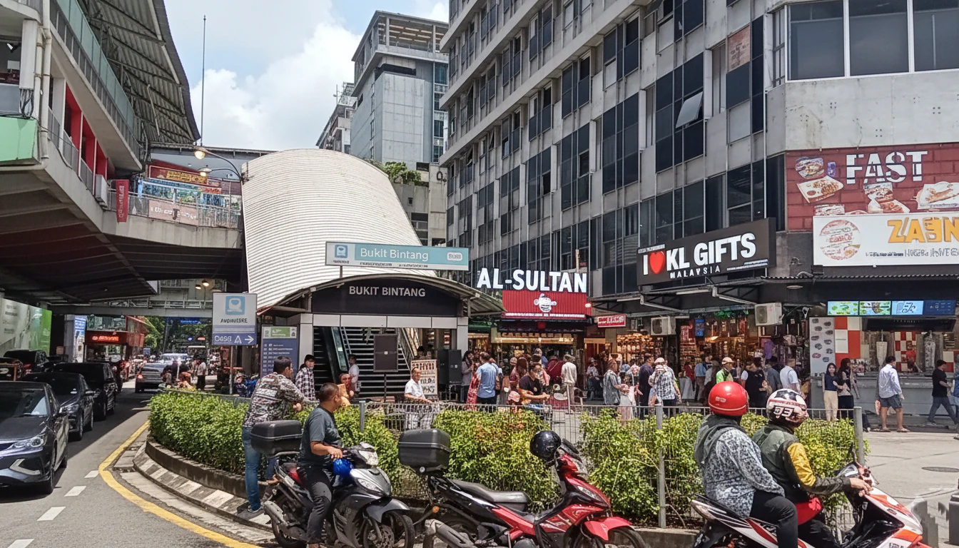 Bukit Bintang estación del monorriel