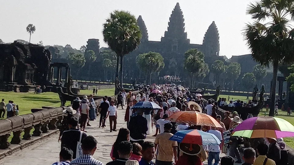 Acceso a Angkor Wat