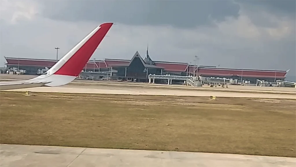 Aeropuerto de Siem Reap en Camboya