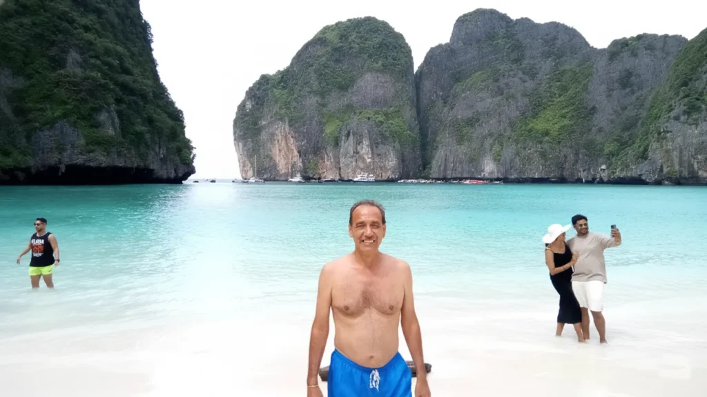 maya-bay-krabi-tailandia Maya Bay en Krabi. La playa más famosa de Tailandia.