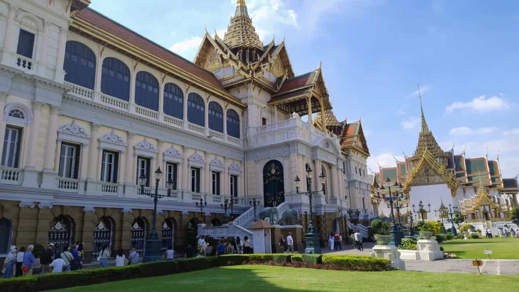 Bangkok Gran Palacio Real en Tailandia
